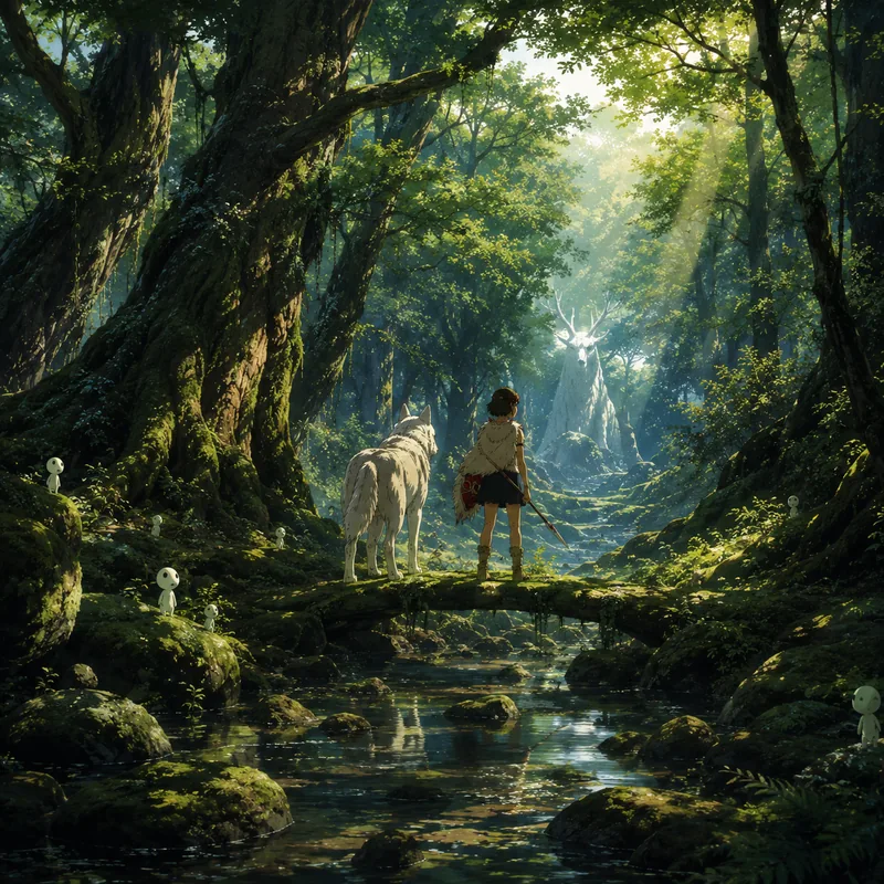 Artwork for Princess Mononoke